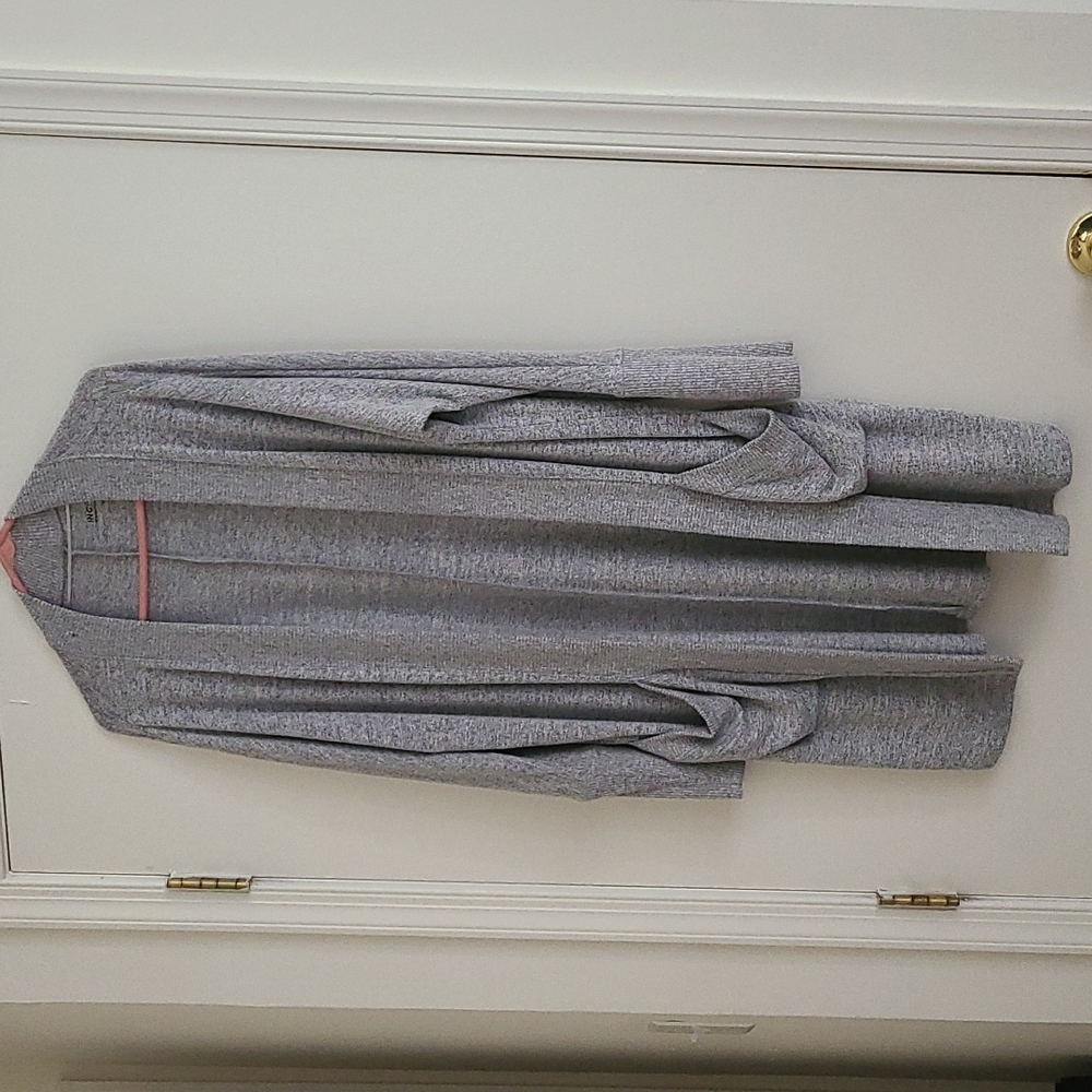 INC International  Concepts long gray duster